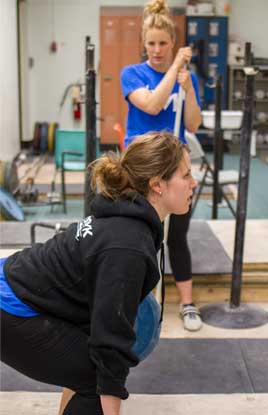 Athlete Snatch Positioning